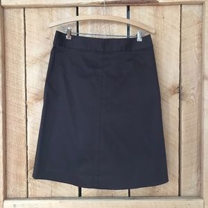 BANANA REPUBLIC Suit Skirt in Dark Brown